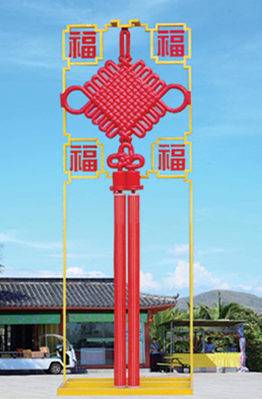 中國(guó)結(jié)景觀(guān)燈